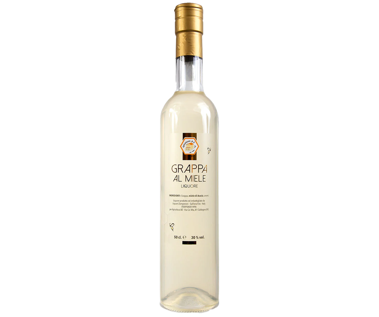 Grappa al miele 50cl